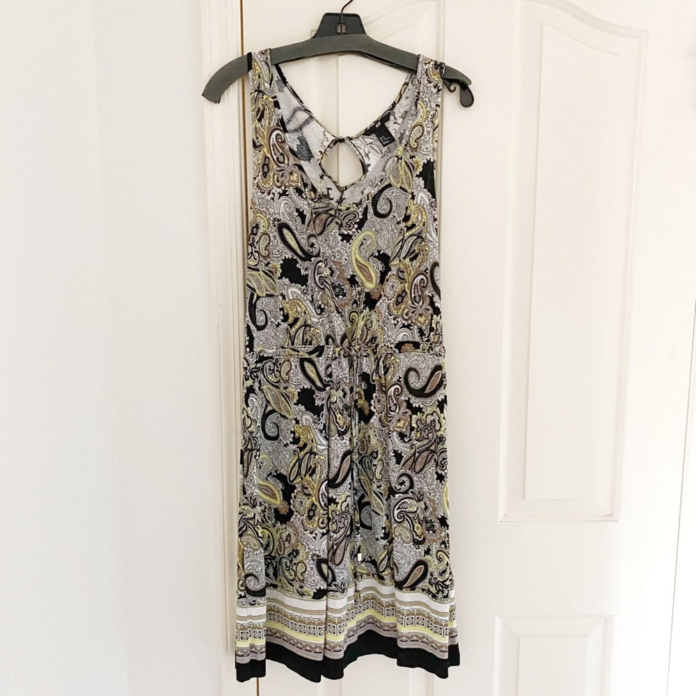 H&M Paisley Print Sleeveless Dress